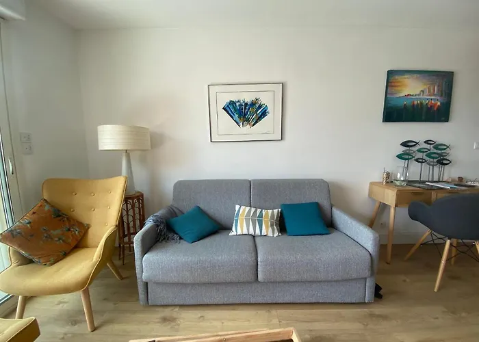 Lumineux Face Mer, 3p, Garage, Proche Et Commerces - - Fr-1-364-155 아파트