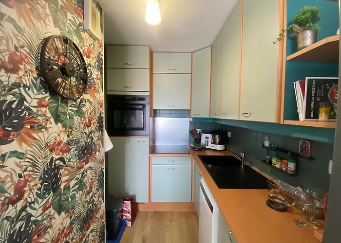 아파트 Lumineux Face Mer, 3p, Garage, Proche Et Commerces - - Fr-1-364-155