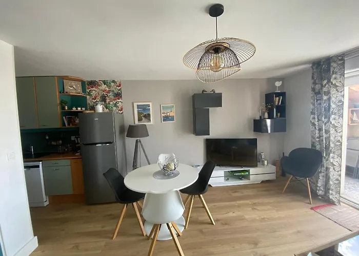 Lumineux Face Mer, 3p, Garage, Proche Et Commerces - - Fr-1-364-155 아파트